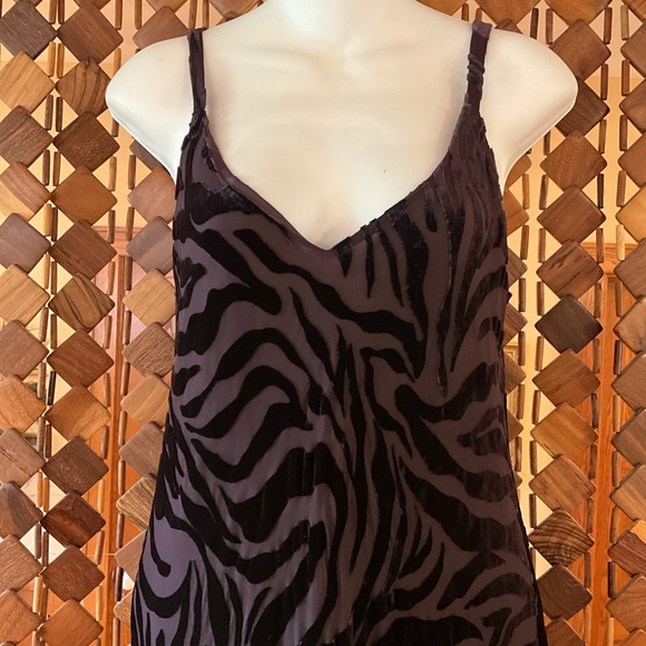 NWT$425 Jade X Johnny Was Twilight Silk Maxi Eggplant SMALL - Picture 8 of 12